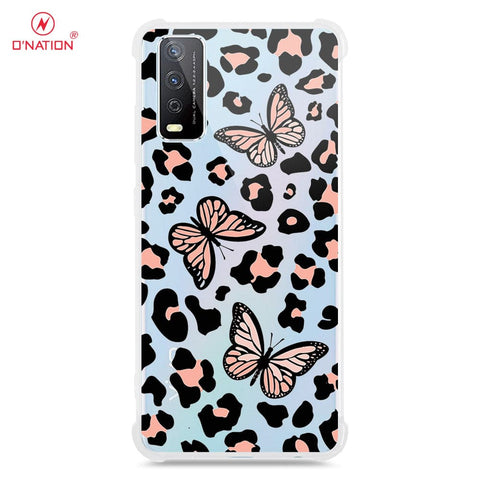 Vivo Y12s Cover - O'Nation Butterfly Dreams Series - 9 Designs - Clear Phone Case - Soft Silicon Borders