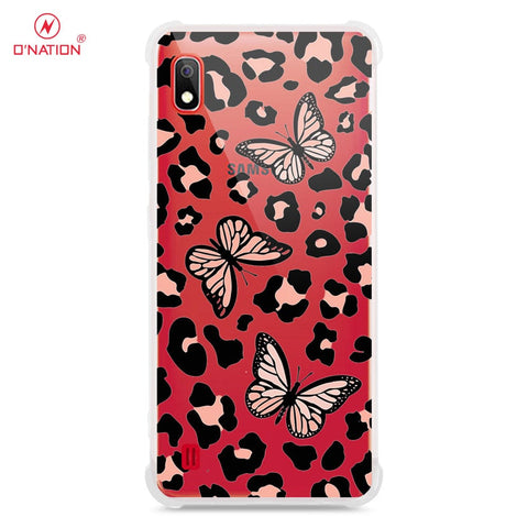 Samsung Galaxy A10 Cover - O'Nation Butterfly Dreams Series - 9 Designs - Clear Phone Case - Soft Silicon Borders