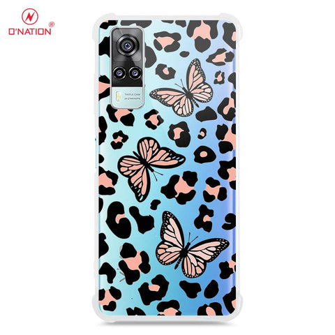 Vivo Y51s Cover - O'Nation Butterfly Dreams Series - 9 Designs - Clear Phone Case - Soft Silicon Borders