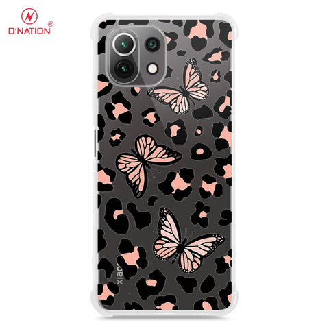 Xiaomi Mi 11 Cover - O'Nation Butterfly Dreams Series - 9 Designs - Clear Phone Case - Soft Silicon Borders