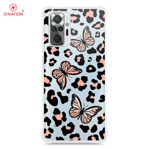 Xiaomi Redmi Note 10 Pro 4G Cover - O'Nation Butterfly Dreams Series - 9 Designs - Clear Phone Case - Soft Silicon Borders