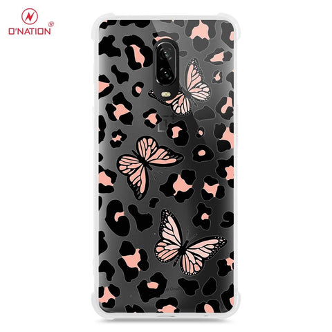 OnePlus 6T Cover - O'Nation Butterfly Dreams Series - 9 Designs - Clear Phone Case - Soft Silicon Borders