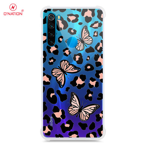 Xiaomi Redmi Note 8 Cover - O'Nation Butterfly Dreams Series - 9 Designs - Clear Phone Case - Soft Silicon Borders