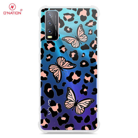 Vivo Y20s Cover - O'Nation Butterfly Dreams Series - 9 Designs - Clear Phone Case - Soft Silicon Borders