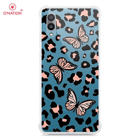 Samsung Galaxy A02 Cover - O'Nation Butterfly Dreams Series - 9 Designs - Clear Phone Case - Soft Silicon Borders