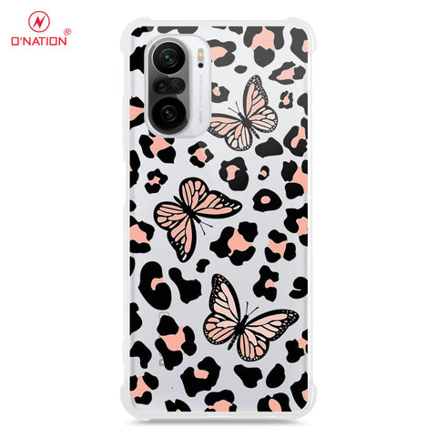 Xiaomi Redmi K40 Cover - O'Nation Butterfly Dreams Series - 9 Designs - Clear Phone Case - Soft Silicon Borders