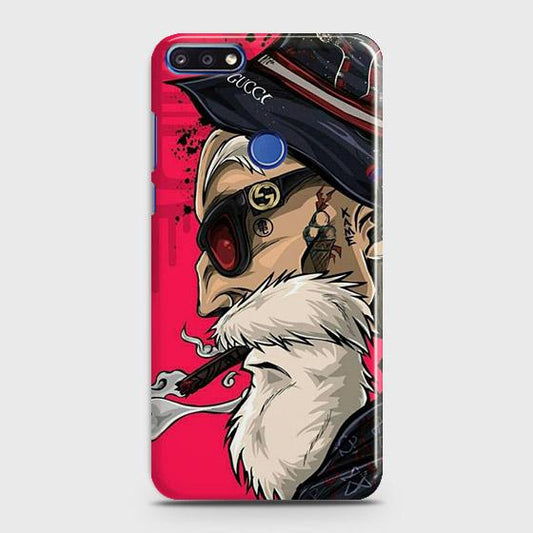 Master Roshi 3D Case For Huawei Y7 Prime 2018