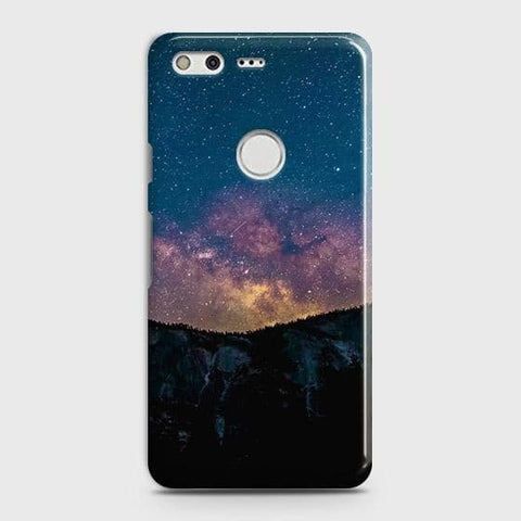 Google Pixel Cover - Matte Finish - Embrace Dark Galaxy  Trendy Printed Hard Case with Life Time Colors Guarantee