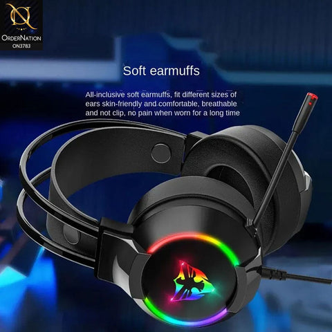 RGB U301 E-Sport Gaming Headphone With Mic ( Not Wireless/Bluetooth )