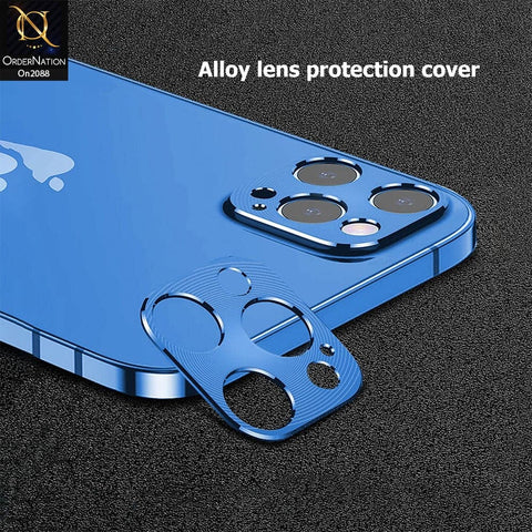 iPhone 12 Pro Max - Colorfull Metal Alloy Camera Lens Protection Cap