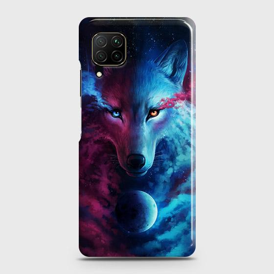 Huawei Nova 7i Cover - Infinity Wolf Trendy Printed Hard Case with Life Time Colors Guarantee