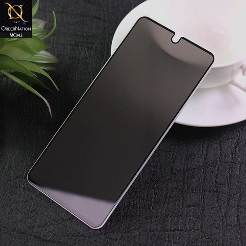 Xiaomi Redmi Note 11 Screen Protector - Black - Privacy Tempared Screen Protector