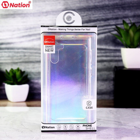 Samsung Galaxy S8 Cover - ONation Essential Series - Premium Quality No Yellowing Drop Tested Tpu+Pc Clear Soft Edges