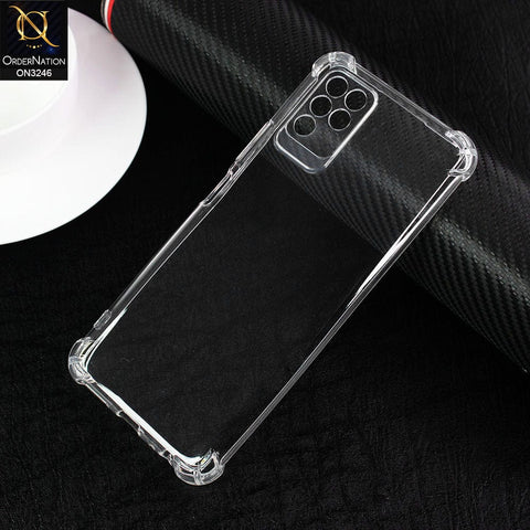 Infinix Note 10 Cover - Soft 4D Design Shockproof Silicone Transparent Clear Case