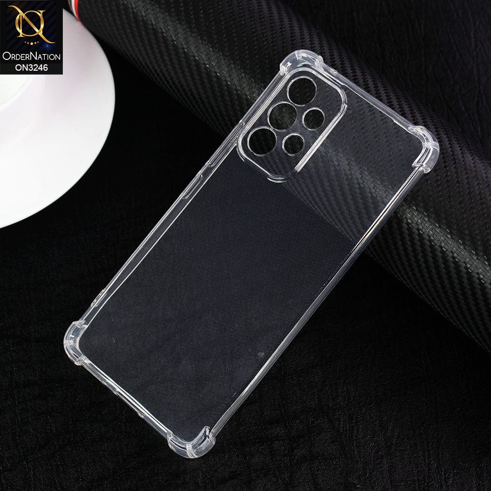 Samsung Galaxy A33 5G Cover - Soft 4D Design Shockproof Silicone Transparent Clear Case