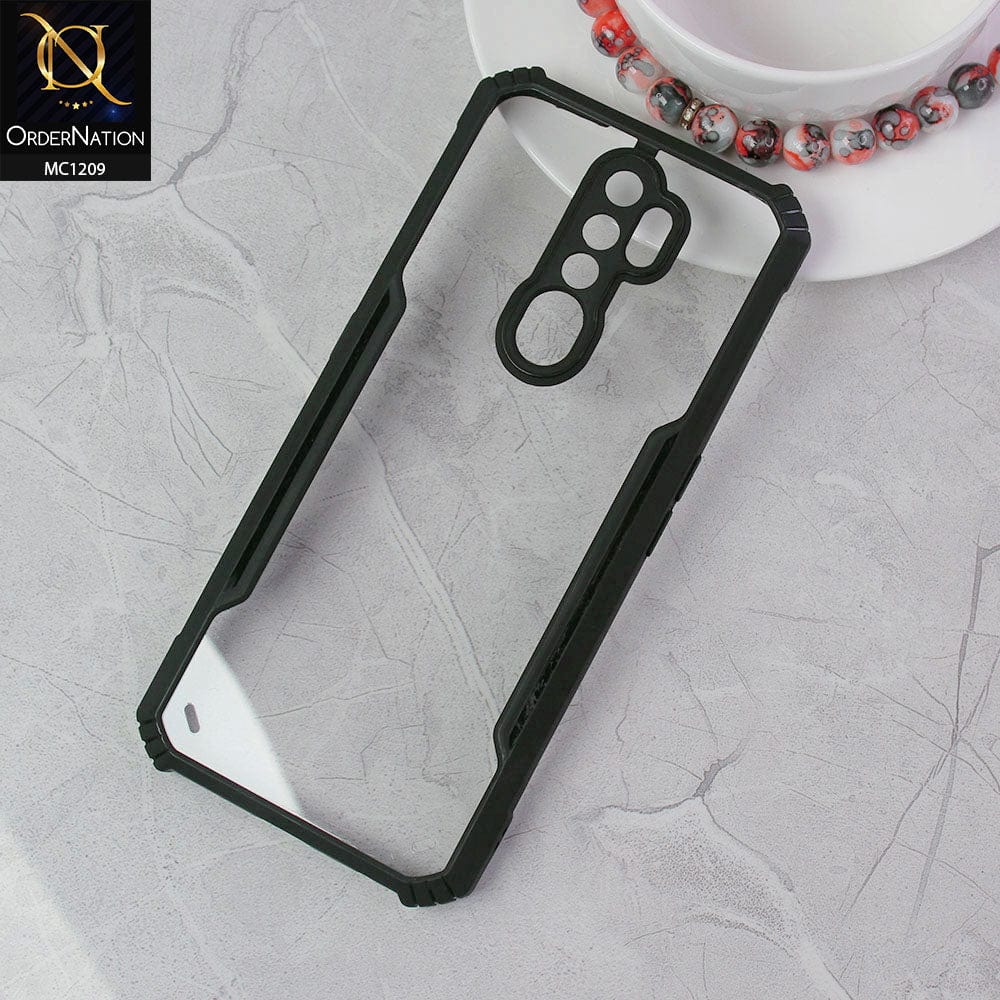 Oppo A5 2020 Cover - Black - Hybrid Tpu Pc Case