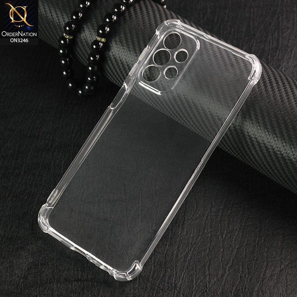 Samsung Galaxy A23 5G Cover - Soft 4D Design Shockproof Silicone Transparent Clear Case