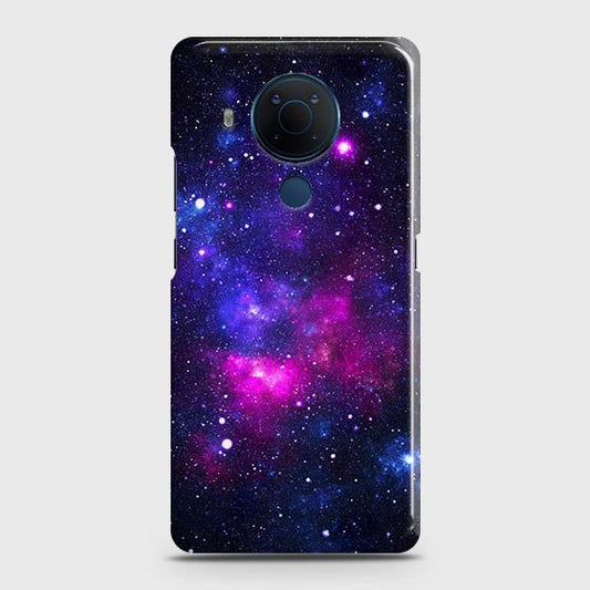 Nokia 5.4 Cover - Dark Galaxy Stars Modern Printed Hard Case with Life Time Colors Guarantee