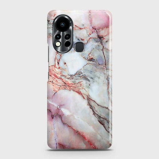 Infinix Hot 11s Cover - Violet Sky Marble Trendy Printed Hard Case with Life Time Colors Guarantee