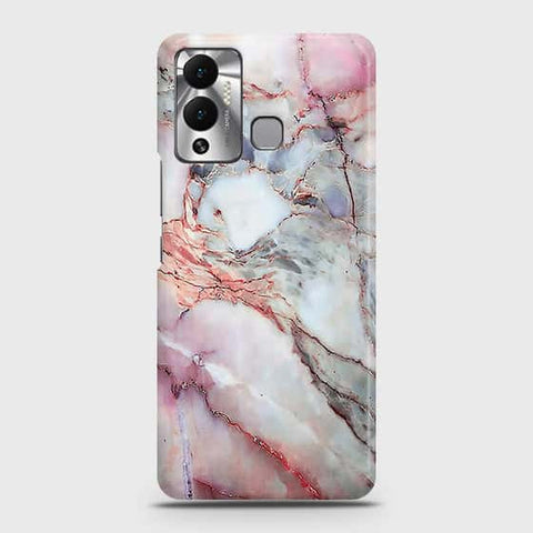 Infinix Hot 12 Play Cover - Violet Sky Marble Trendy Printed Hard Case with Life Time Colors Guarantee