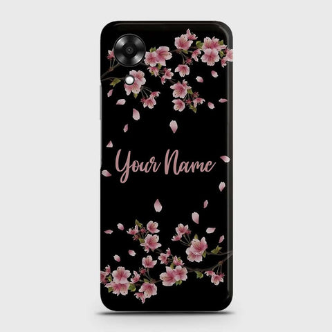 Oppo A17k Cover - Floral Series - Matte Finish - Snap On Hard Case with LifeTime Colors Guarantee