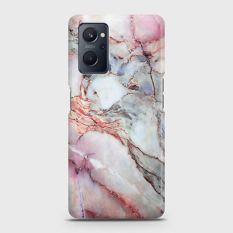 Realme 9i Cover - Violet Sky Marble Trendy Printed Hard Case with Life Time Colors Guarantee