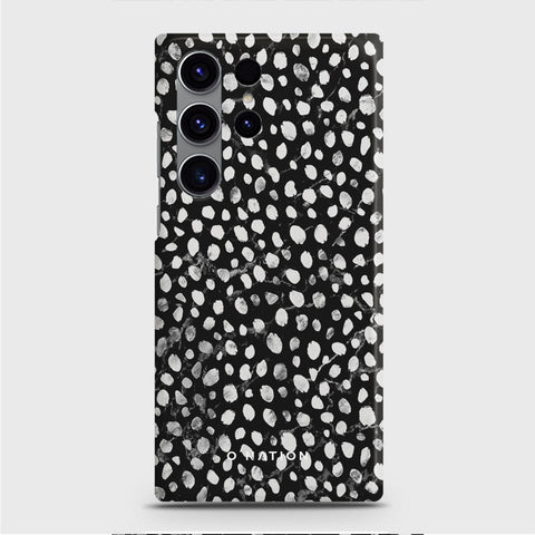 Samsung Galaxy S23 Ultra 5G Cover - Bold Dots Series - Matte Finish - Snap On Hard Case with LifeTime Colors Guarantee