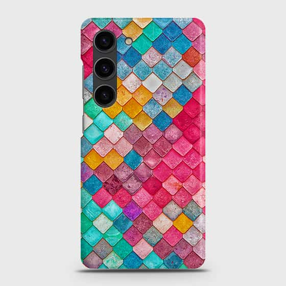 Samsung Galaxy S23 5G Cover - Chic Colorful Mermaid Printed Hard Case with Life Time Colors Guarantee