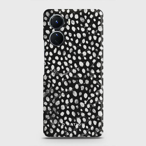 Vivo Y16 Cover - Bold Dots Series - Matte Finish - Snap On Hard Case with LifeTime Colors Guarantee