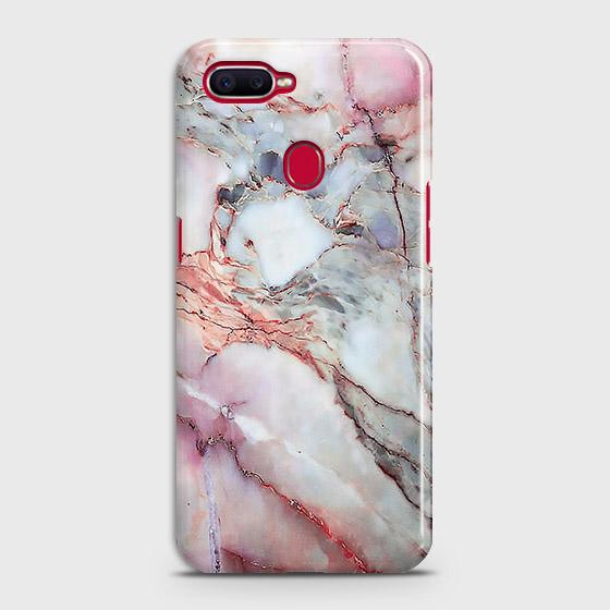 Oppo A11k Cover - Violet Sky Marble Trendy Printed Hard Case with Life Time Colors Guarantee