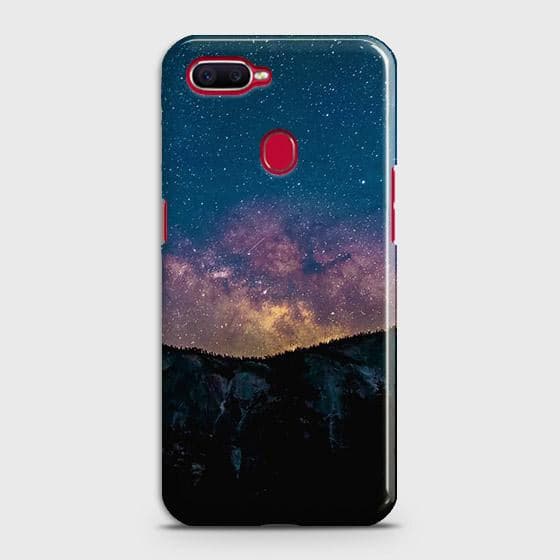 Oppo A11k Cover - Matte Finish - Embrace Dark Galaxy  Trendy Printed Hard Case with Life Time Colors Guarantee