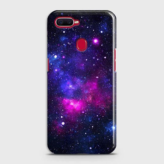 Oppo A12 Cover - Dark Galaxy Stars Modern Printed Hard Case with Life Time Colors Guarantee(1)