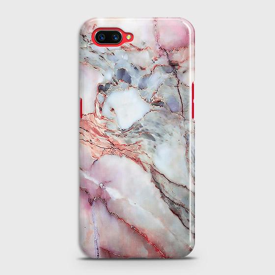 Oppo A12eCover - Violet Sky Marble Trendy Printed Hard Case with Life Time Colors Guarantee