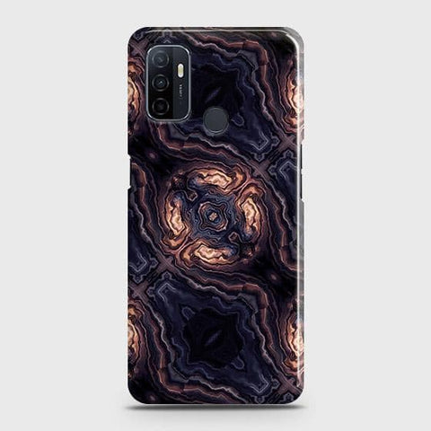 Oppo A53 Cover - Source of Creativity Trendy Printed Hard Case with Life Time Colors Guarantee