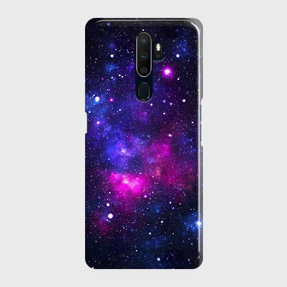 Oppo A5 2020 Cover - Dark Galaxy Stars Modern Printed Hard Case with Life Time Colors Guarantee