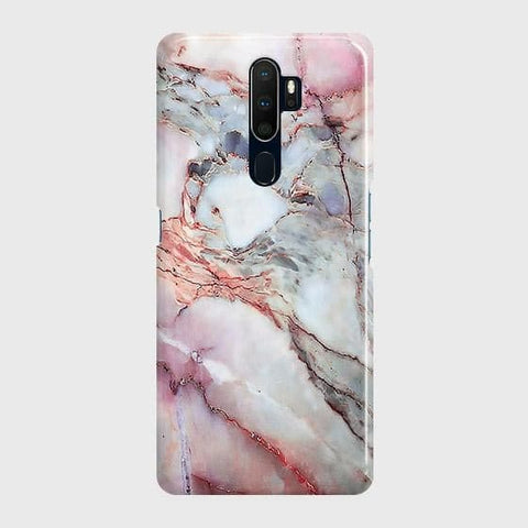 Oppo A5 2020 Cover - Violet Sky Marble Trendy Printed Hard Case with Life Time Colors Guarantee(1)