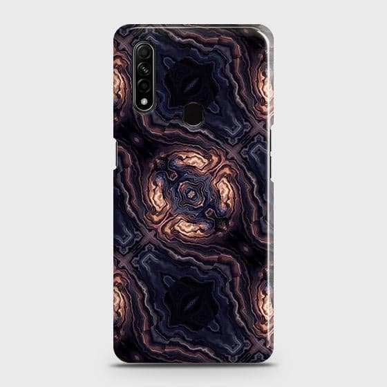 Oppo A8 Cover - Source of Creativity Trendy Printed Hard Case with Life Time Colors Guarantee