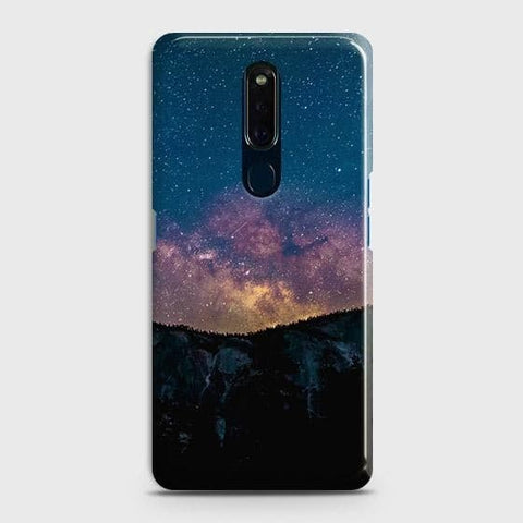 Oppo F11 Cover - Matte Finish - Embrace Dark Galaxy  Trendy Printed Hard Case with Life Time Colors Guarantee