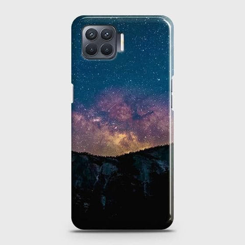 Oppo A73 Cover - Matte Finish - Embrace Dark Galaxy  Trendy Printed Hard Case with Life Time Colors Guarantee