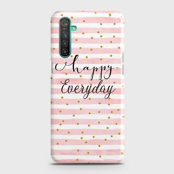 Realme 6s Cover - Trendy Happy Everyday Printed Hard Case with Life Time Colors Guarantee