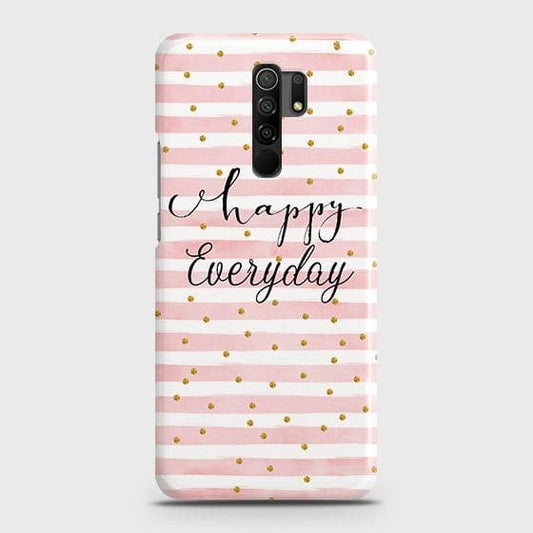 Xiaomi Redmi 9 Prime Cover - Matte Finish - Dark Rose Vintage Flowers Printed Hard Case with Life Time Colors Guarantee