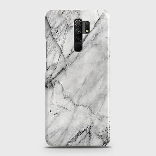 Xiaomi Redmi 9 Prime Cover - Matte Finish - Dark Rose Vintage Flowers Printed Hard Case with Life Time Colors Guarantee