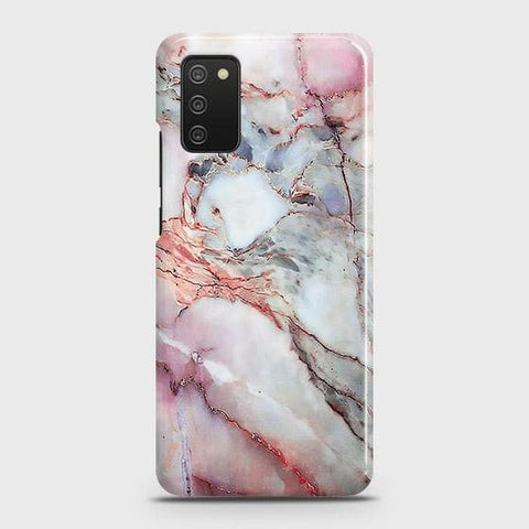 Samsung Galaxy A03s Cover - Violet Sky Marble Trendy Printed Hard Case with Life Time Colors Guarantee (Fast Delivery)