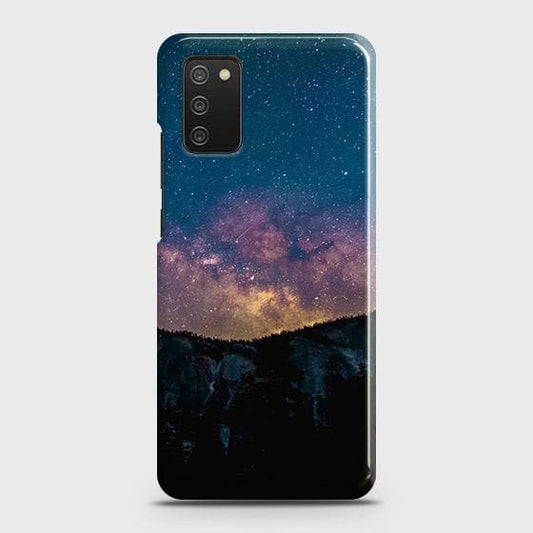 Samsung Galaxy A03s Cover - Matte Finish - Embrace Dark Galaxy  Trendy Printed Hard Case with Life Time Colors Guarantee