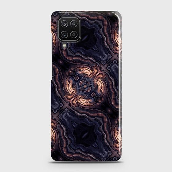 Samsung Galaxy A12 Cover - Source of Creativity Trendy Printed Hard Case with Life Time Colors Guarantee