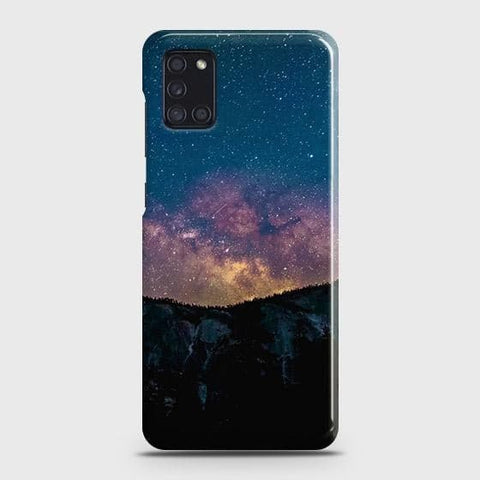 Samsung Galaxy A31 Cover - Matte Finish - Embrace Dark Galaxy  Trendy Printed Hard Case with Life Time Colors Guarantee