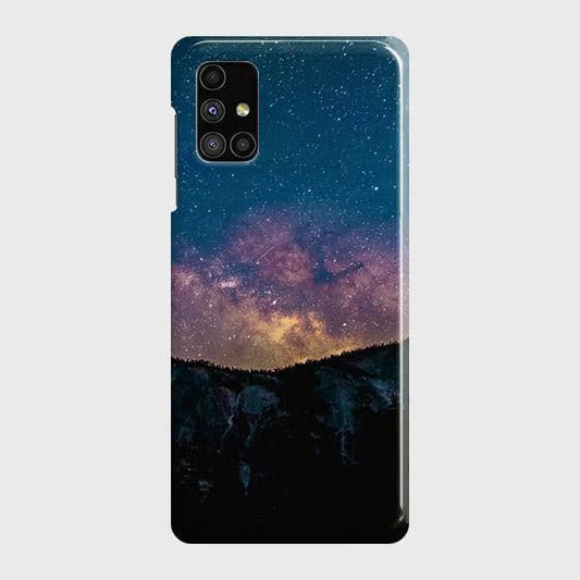Samsung Galaxy M51 Cover - Matte Finish - Embrace Dark Galaxy  Trendy Printed Hard Case with Life Time Colors Guarantee b58