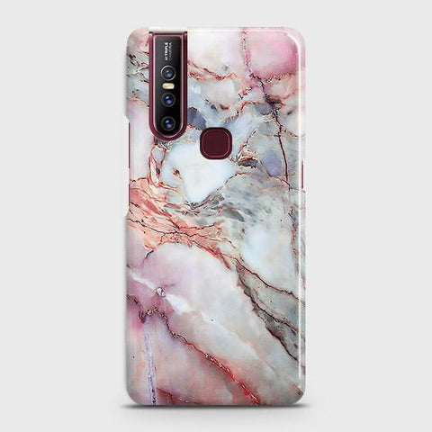 VIVO V15Cover - Violet Sky Marble Trendy Printed Hard Case with Life Time Colors Guarantee