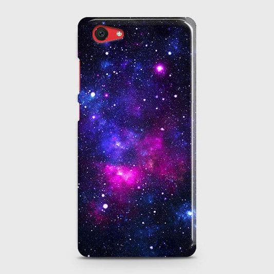 Vivo Y71 Cover - Dark Galaxy Stars Modern Printed Hard Case with Life Time Colors Guarantee