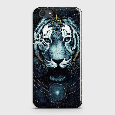 Vivo Y81i Cover - Vintage Galaxy Tiger Printed Hard Case with Life Time Colors Guarantee